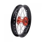 01-mf-16012-18 Tusk Impact Complete Wheel Front Black Hub