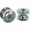 15-0503a-bx-lb1 Drag Specialties Chrome Front Hub Assembly
