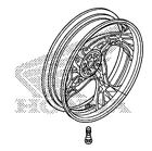 42650-mfn-305 Honda Oem Rear Wheel
