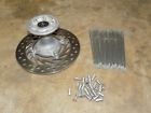 444635-kse-670 Front Wheel Hub Assembly Brake Disc Spokes Bearings Honda