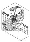 44650-my6-316 Honda Oem Front Wheel