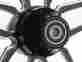 70black Ride Wright Wheels Inc Front Wheel Hub Black