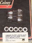 7144-5 Colony Harley Chrome Acorn Head Screw Kit Rear Wheel Star
