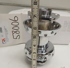 58006 80-83 Kustom Werks Front Wheel Hub Chrome Harley Softail Wide Glide Dual Disc 40 Spoke New