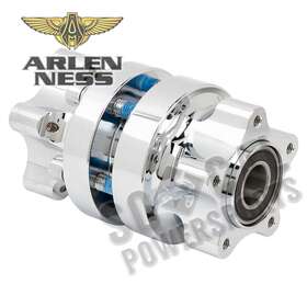 17-6130-c Arlen Ness Front Cartridge Hub Kit Dual Disc - Chrome