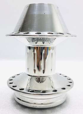 18-364 Arlen Ness Front Wide Glide Billet Wheel Hub 40 Spoke 3/4 In Axle Custom Chopper