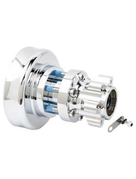71-753 Arlen Ness Rear Cartidge Hub Kit - Chrome