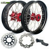Crfws350425n-red781083830-bk-01 Tarazon Front Rear Wheel Rim Hubs Rotors Bracket For Honda