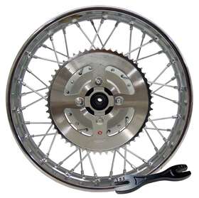 5hp-25311-00-00 Cru Products 16 Complete Rear Rim Wheel Sprocket For Yamaha 00-01 Only Ttr 125 Inch