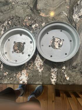 Cushman 875915-n Scooter Wheel Rim # 875915 -n 2 Piece Two Rims