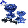 Drzfrh400-blu-61-511 Tarazon Cnc Supermoto Front Rear Wheel Hub Blue Cush Drive