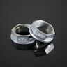 Du046 Aem Factory Ducati Rear Wheel Nuts Kit Panigale Silver