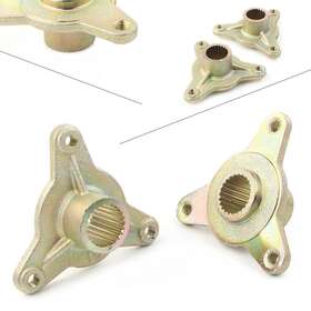 Enen-tradingusa 612049868079 3 Stud 23t Spline Wheel Rear Axle Hub Fit 110cc Quad Buggy Go Kart Trike Atv