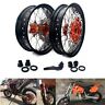 125-530 Fr17ktm350500bn782000-boror-61-86 Tarazon Supermoto Spoked Wheel Set Rotors Screws Orange Ktm Sx