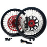 Frw17hna711611bs-bre-sky-3.21 Skywave Supermoto Wheels Hubs Rotors Sprocket Set For Honda