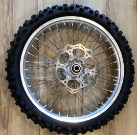 Gasgas 7900990114430 2022 Mc250f Front Wheel Rim Hub With Tire 21 X 1.60