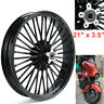 Hd-fw-c365-bla-gsp Golfcartsparts Front Tubeless Cast Wheel For Touring Electra Glide Flhtcu