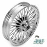 Hd-rw-c363-1-chr-rf-0908 Tarazon Chrome Fat Spoke Rear Cast Wheel Dyna Low Rider