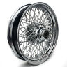 Hdfw-1801-chr-mr17 Motoradiator Chrome Front Spoked Wheel Rim Hub Set For Touring
