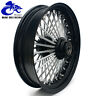 Hdfw-2481-bla-61-0615 Tarazon Fat King Spoke Front Wheel Rim Hub For Harley