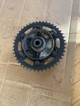 252k-45 Honda Vortex Aftermarket 01-03 Cbr600 F4i Rear Sprocket And Hub 45 Teeth