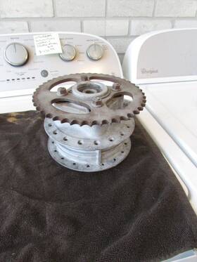 42601-361-305 Honda 1974 1975 1976 Mt125 Elsinore Vintage Rear Back Wheel Hub Assembly