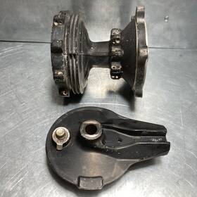42601-mn1-670 Honda 1989 Xr600r Xr 600 Rear Wheel Hub With Brake Panel Assembly
