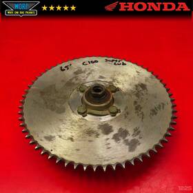 Honda 42610-028-000 1967 Cl90 Super Cub Rear / Back Sprocket Hub Cush Drive 62t