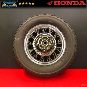 Honda 42650-mba-000 1998 Shadow Ace 750 Vt750cd Rear Wheel Hub Rim Tire Spokes Sprocket 98-03
