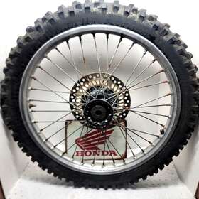 44701-ml3-791 Honda 1993 Cr125r Cr500r Front Wheel Rim Hub Disc Brake Complete Assembly