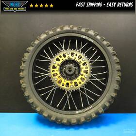 Husqvarna 800087115 1998-1999 Te610 Te410 Richter G Force Rear Wheel Hub Rim Spokes Rotor