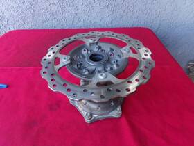 41034-0035 Kawasaki Kx250f Rear Wheel Hub With Disc 2007 Oem Nice Kx 250f