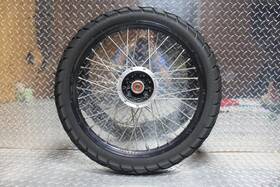 Kawasaki 41034-0040-21 41025-0033-wc 08-18 2017 Klr650 Oem Front Wheel Rim Hub 21 Inch Spokes Tire