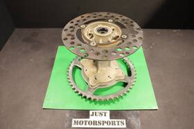41034-1165 Kawasaki 1988 Kx80 Rear Wheel Hub Brake Rotor Sprocket