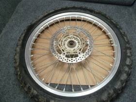 41090-1086 Kawasaki 1990-92 Kx250 Kx125 And 1993 Kx500 Front Wheel Hub Rim Tire Rotor Disc
