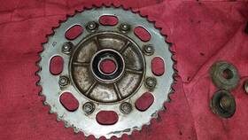 42033-1159 Kawasaki Klx650 1996 Rear Wheel Cush Drive Coupling Hub With Damper And Collars