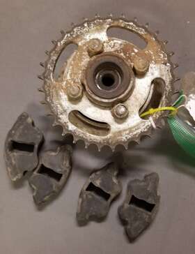 42033-1223 Kawasaki 2002 - 2020 Klx110 Rear Hub Coupling Assembly Sw