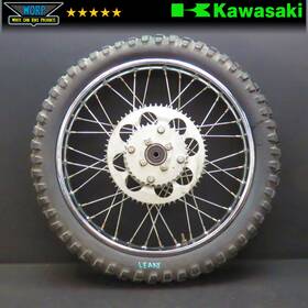 42048-001 Kawasaki Genuine Oem 1969 C2tr Roadrunner Rear Wheel Hub Rim Tire Assembly