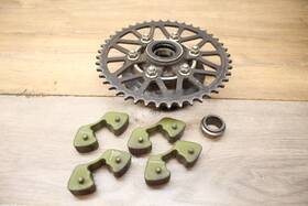 S16-606rt-44 Kawasaki 13-18 2016 16 Ninja Zx6r Rear Back Hub W 44t Superlite Sprocket Cush
