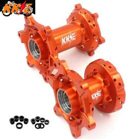 C06h-or-2023-k8 Kke Cnc Front Rear Hubs Sub-assy For 2023 Ktm Sx Sxf Xc Xc-f 125-450cc Orange