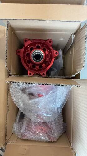 Kke C13h-rd-no166-v6 Cnc Front And Rear Hubs Sub-assy Fit For Honda Crf250r 14-2026 Crf450r 13-2026