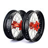 Ktmws17b2625-bor-fb0409 Ktm 125 250 350 450 Sx Xc Sxf Xcf 12-14 Faybuy Front Rear Wheel Set