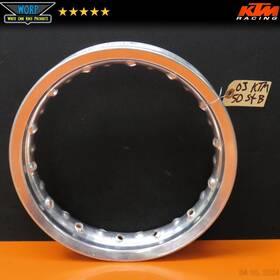 45109001144 Ktm 03-06 50 Sx Front Wheel Rim Hoop 1.6x10 B
