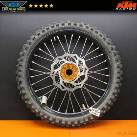 70009010044 Ktm 12-19 85 Sx 19 Inch Front Wheel Hub Excel Rim Tire