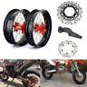3.5-5.0x17 Ktmws17782829000-500-ora-ef-123 Efabuy Supermoto Wheels Set Brake Rotors For Ktm Exc Xc