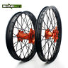 Ktmws2119-blaora-bk-06 Tarazon Front Rear Wheel Rim Hub For Ktm Sx Exc