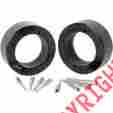 7478980 Kvf400d Moose Racing Urethane Wheel Spacers 4 137 2.5 Rear For Kawasaki Prairie 99-02