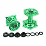 Kxfh450-gre-hp062 Hdperformanceparts Cnc Front Rear Wheel Hubs Set For Kawasaki