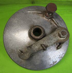 5155.149 Montesa Cota 348 Front Wheel Brake Plate With Actuator P/n 51m 1976-1979