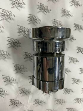 2385bra Rc Components Rear Chrome Hubs